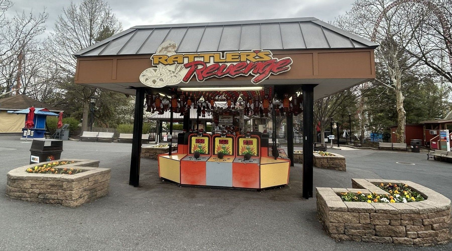 Smack the snakes as they pop up and not as they go down