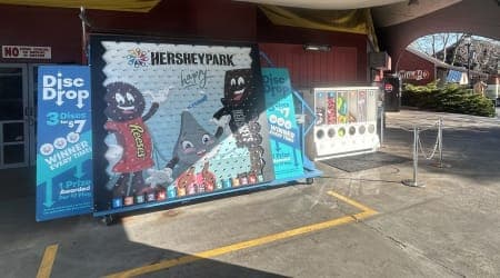 Disc Drop game at the Pioneer Frontier