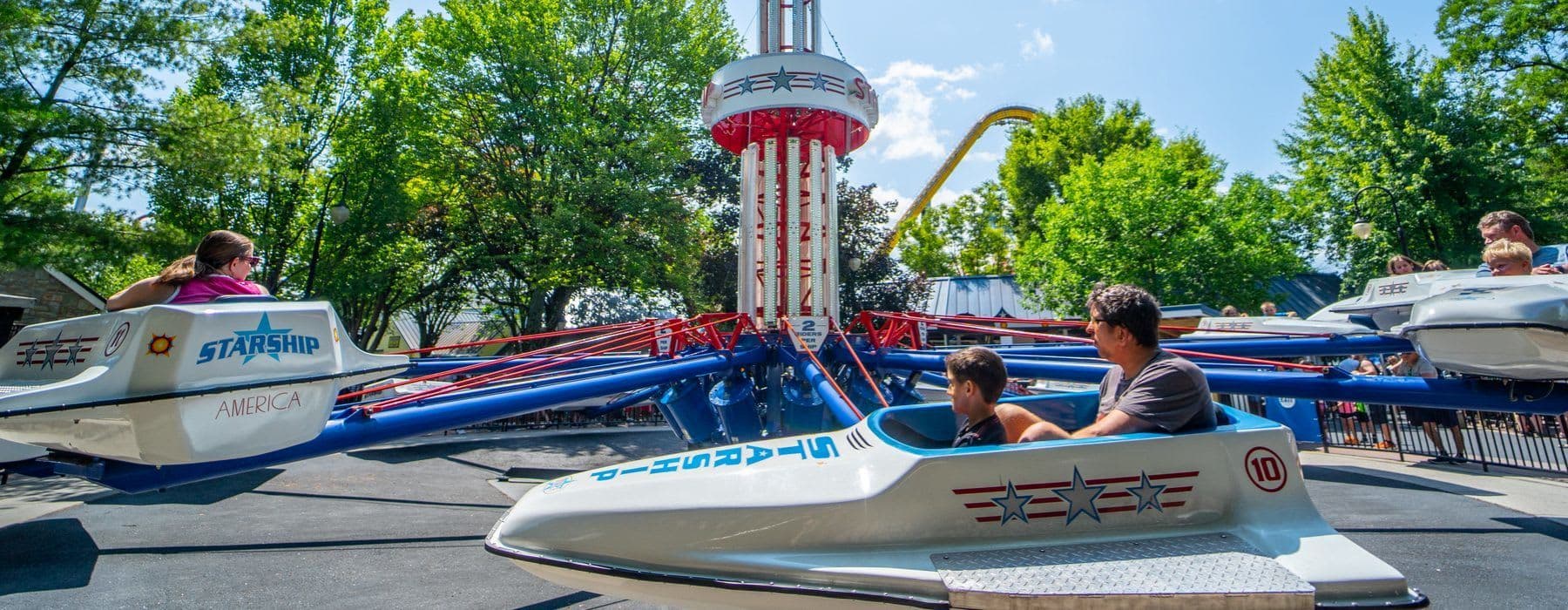 Starship America Ride at Hersheypark