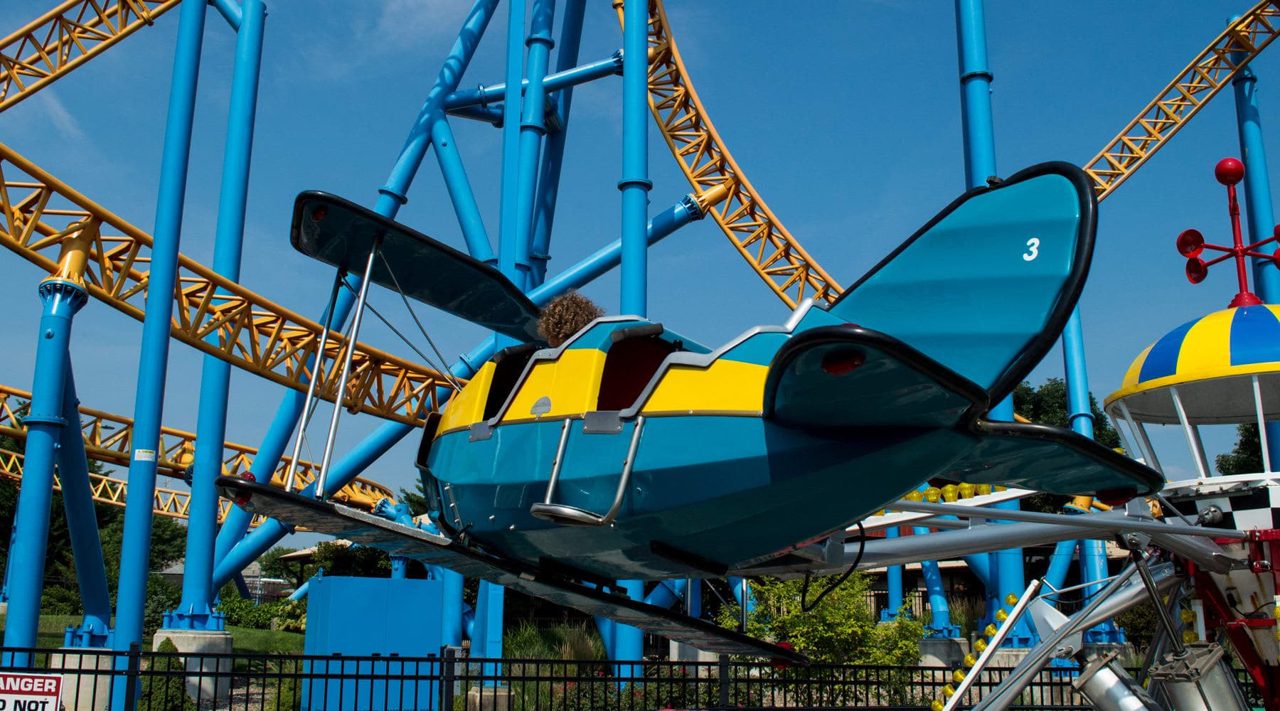 Red Baron Ride at Hersheypark