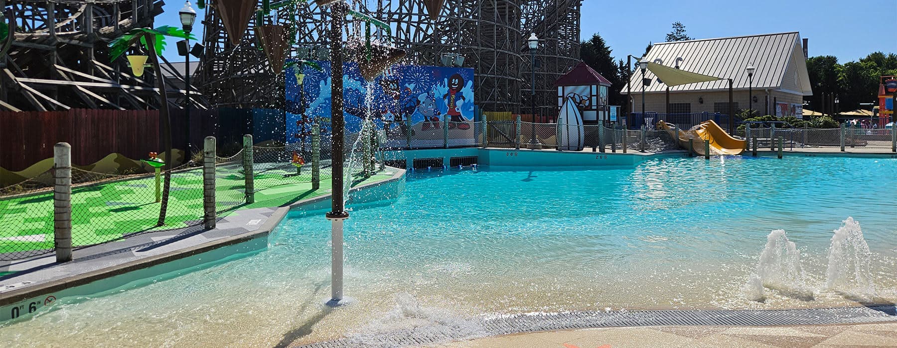 Bayside Pier Water Attraction