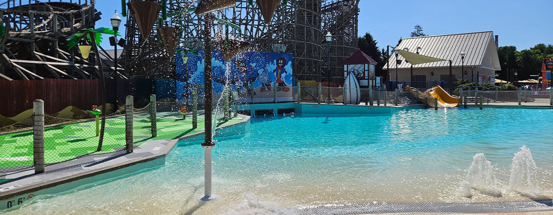 Bayside Pier Water Attraction