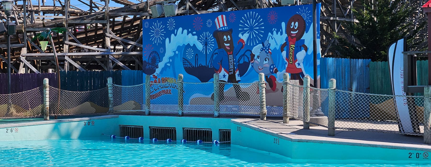 Bayside Pier Water Attraction