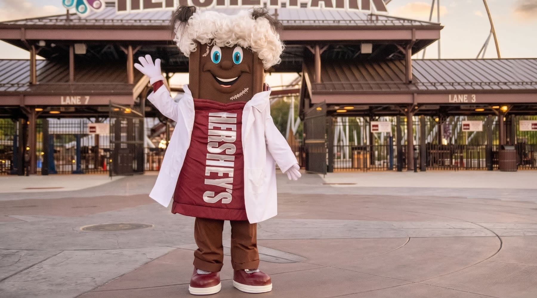 Hersh Character in Halloween costume
